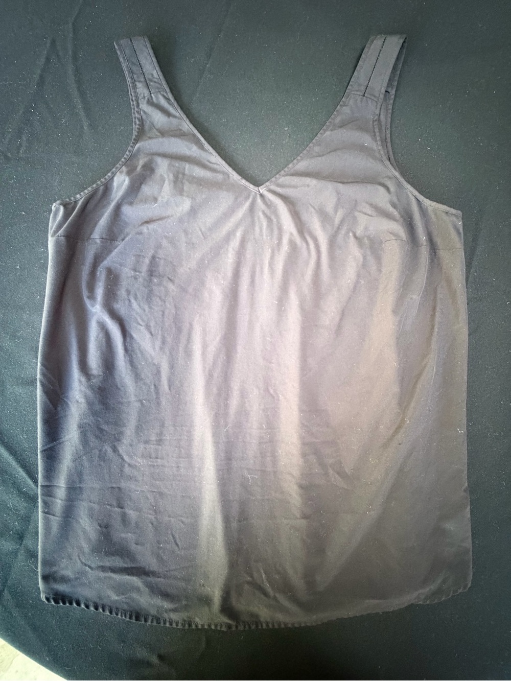 Athleta Black V-Neck Camisole Tank